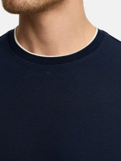 Indicode Herren T-Shirt - INSandt in blau
