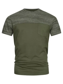 Indicode Herren T-Shirt - INSprings in khaki