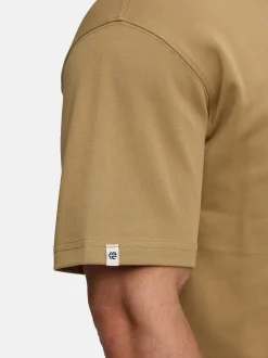 Indicode Herren T-Shirt - INWiwa in beige