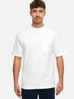 Indicode Herren T-Shirt - INWiwa in weiß