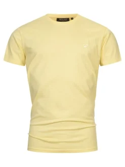 Indicode Herren T-Shirt - Kloge in gelb