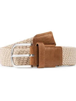 Indicode Unisex Gürtel - Alvin in camel