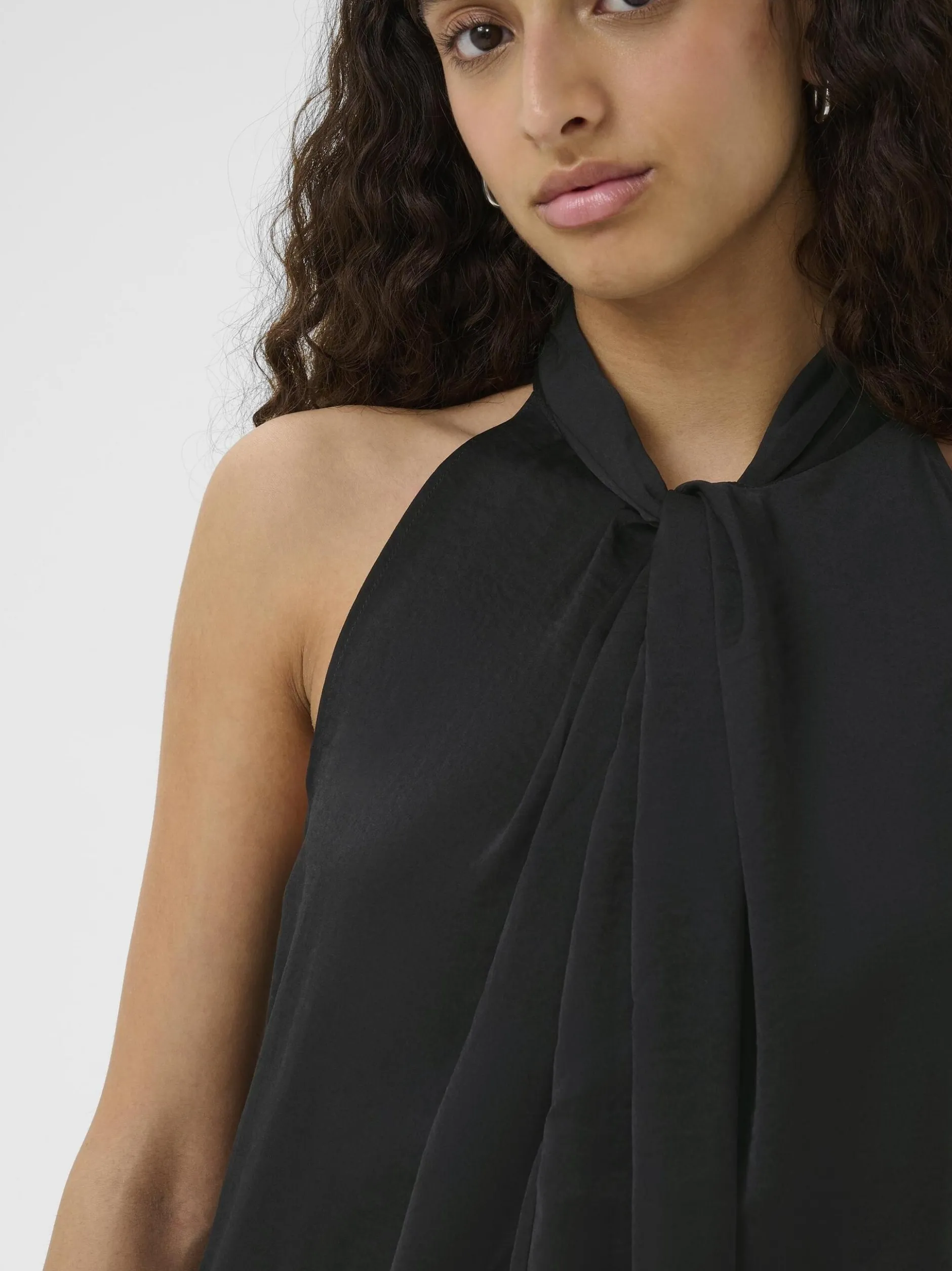 Inwear Damen Blusentop KotoIW in schwarz