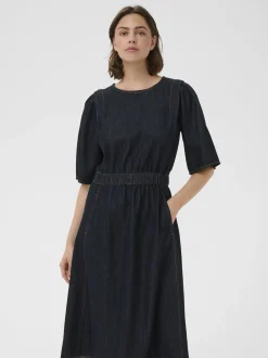 Inwear Damen Denimkleid GLENNIW in rinsed blau