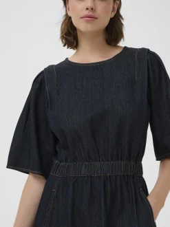 Inwear Damen Denimkleid GLENNIW in rinsed blau