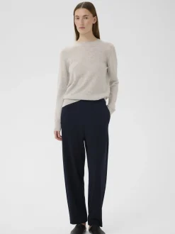 Inwear Damen Jerseyhose BekyIW Elastische Taille in blau