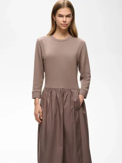 Inwear Damen Jerseykleid MiraIW in mocca