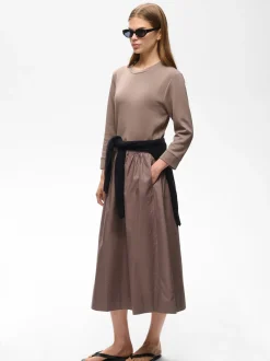 Inwear Damen Jerseykleid MiraIW in mocca