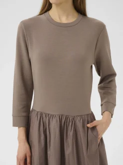Inwear Damen Jerseykleid MiraIW in mocca