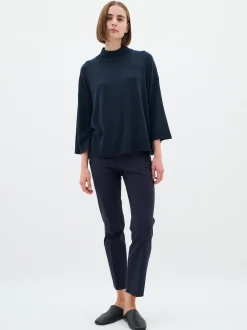 Inwear Damen Pants Suiting EmmyIW Mittlere Taille in marine
