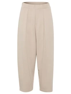 Inwear Damen Strickhose PannieIW Normale Taille mit tiefem Schnitt in grau
