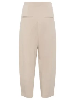 Inwear Damen Strickhose PannieIW Normale Taille mit tiefem Schnitt in grau