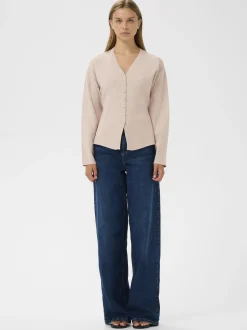 Inwear Damen Strickjacke YenahIW in beige