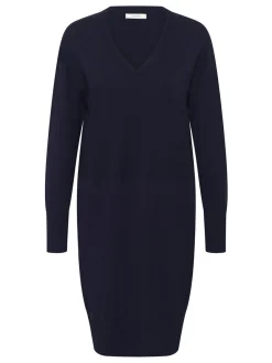 Inwear Damen Strickkleid PaulaIW in blau