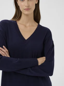 Inwear Damen Strickkleid PaulaIW in blau