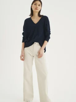 Inwear Damen Strickpullover Lukka in marine