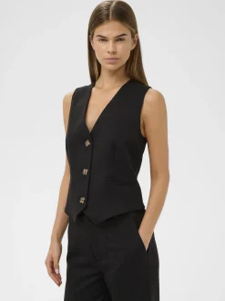 Inwear Damen Weste YuktaIW in schwarz