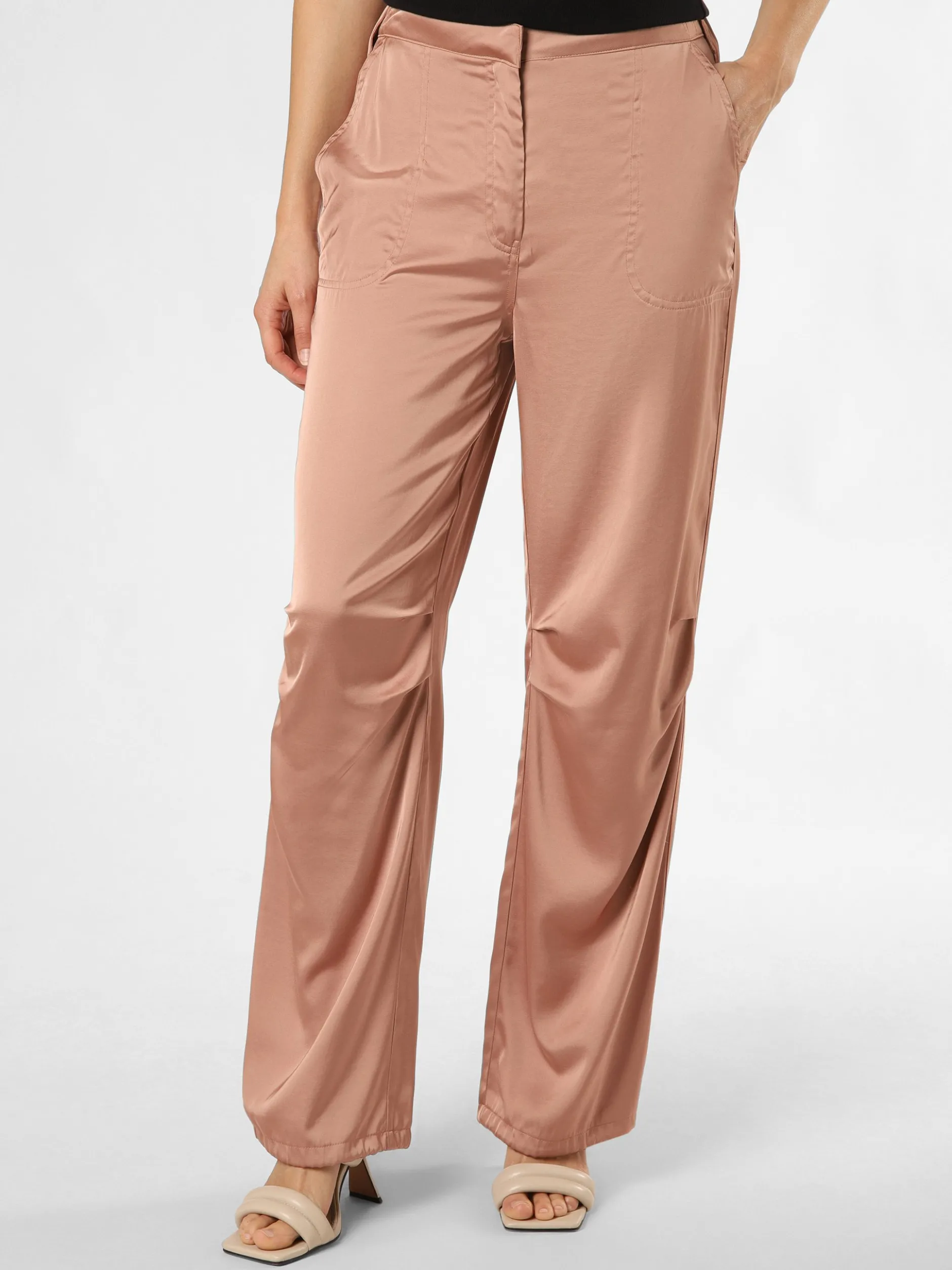 IPURI Damen Hose in roségold - Länge: lang