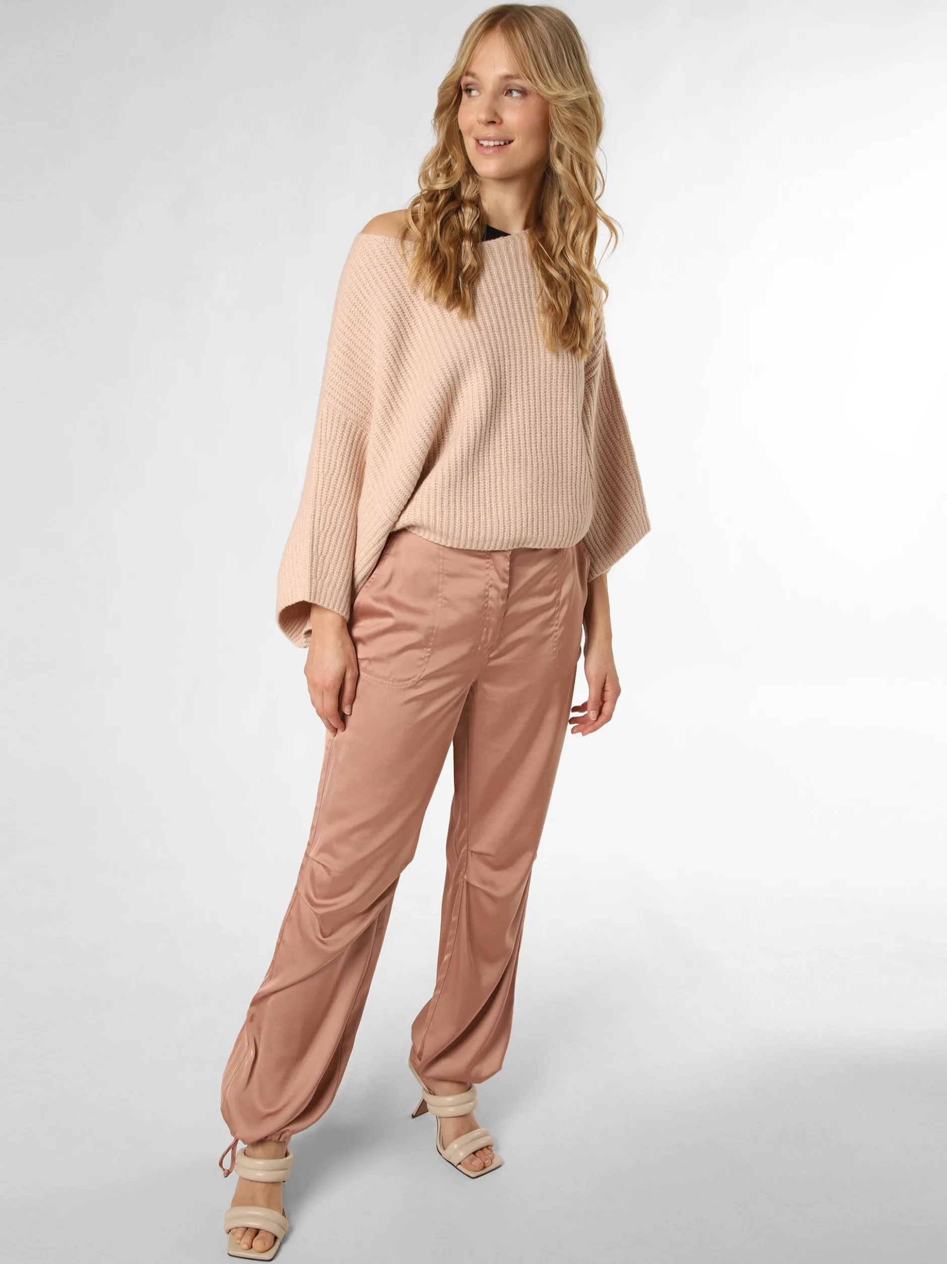 IPURI Damen Hose in roségold - Länge: lang