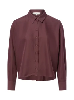 Ipuri Essentials Damen Hemdbluse - Nora in bordeaux