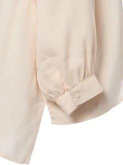 Ipuri Essentials Damen Leinenbluse - Francis in ecru