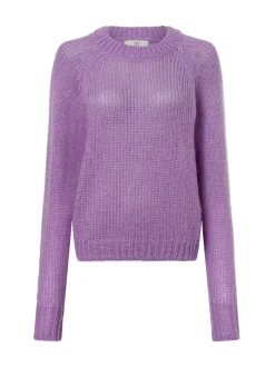 Ipuri Essentials Damen Strickpullover in flieder
