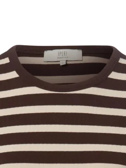 Ipuri Essentials Damen T-Shirt in schoko beige