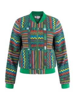 IZIA Damen Blouson in grün