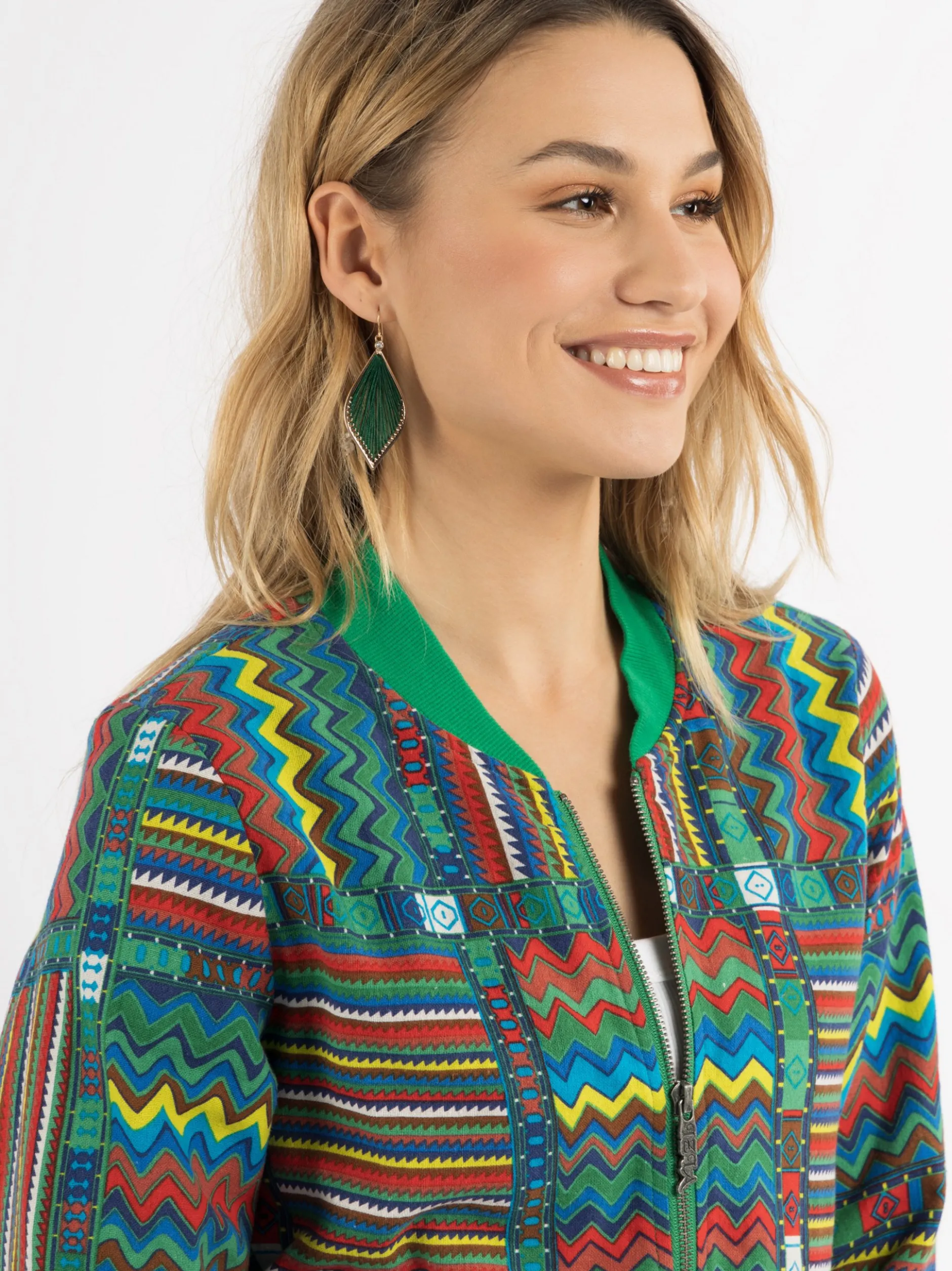 IZIA Damen Blouson in grün