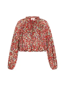 IZIA Damen Bluse in rot
