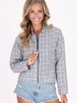 IZIA Damen Jacke in blau
