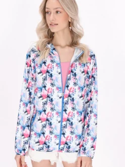 IZIA Damen Jacke in ecru