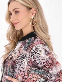 IZIA Damen Jacke in mehrfarbig