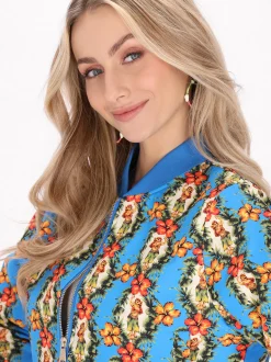 IZIA Damen Jacke in mehrfarbig