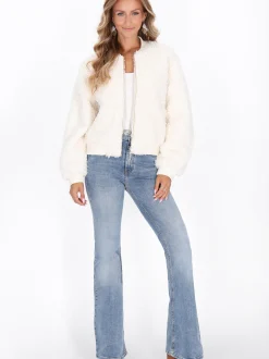 IZIA Damen Jacke in weiß
