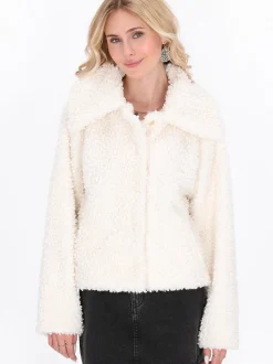 IZIA Damen Jacke in weiß