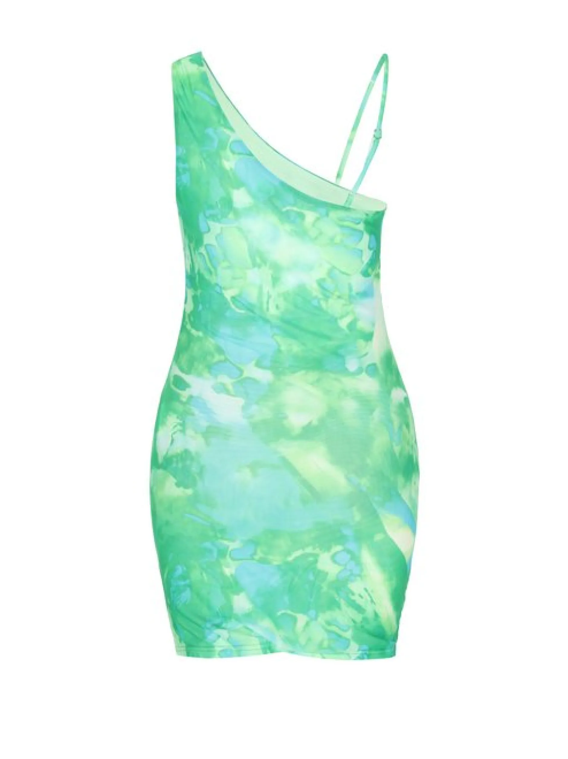 IZIA Damen Kleid in grün - Länge: mittel