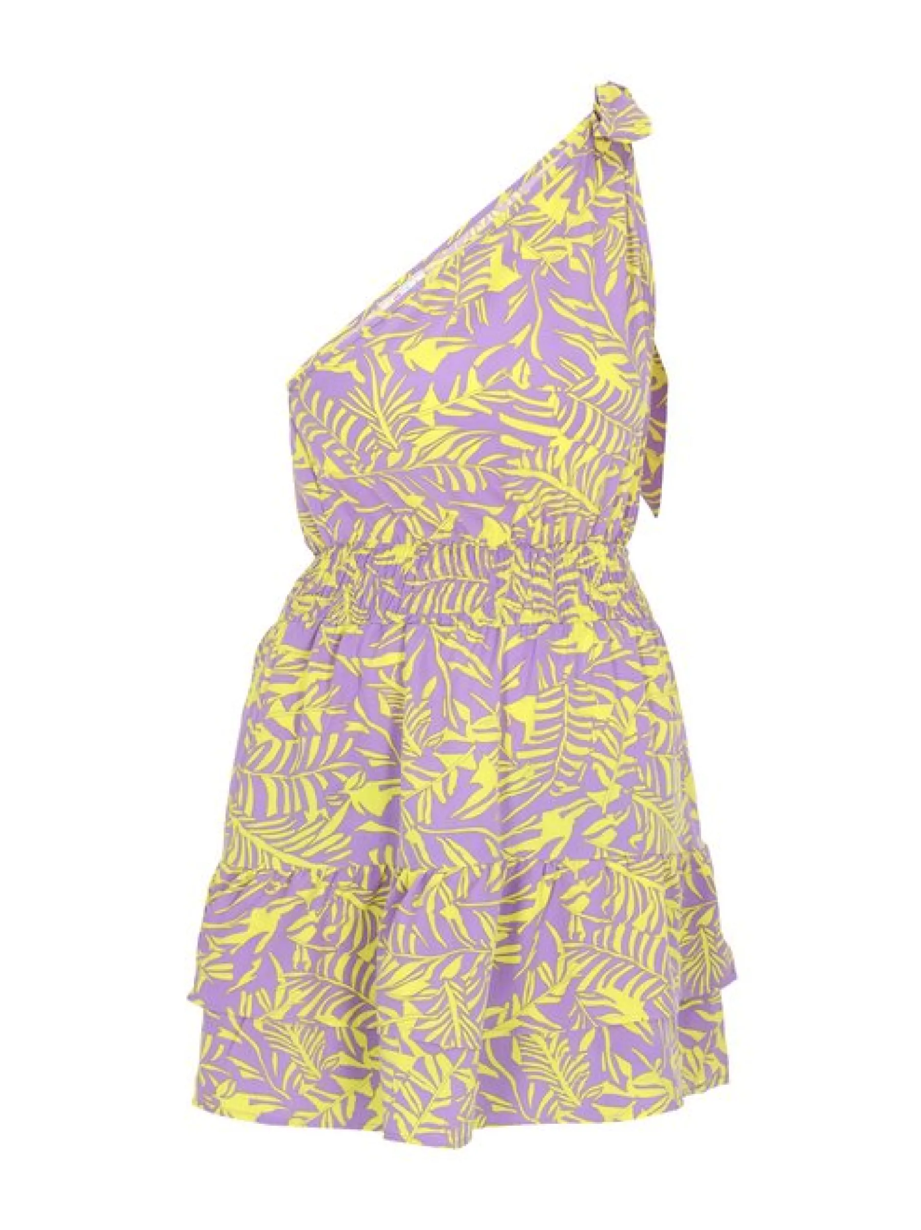 IZIA Damen Kleid in mehrfarbig - Länge: mittel