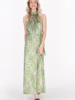 IZIA Damen Kleid in mehrfarbig - Länge: mittel