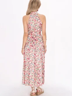 IZIA Damen Kleid in rot