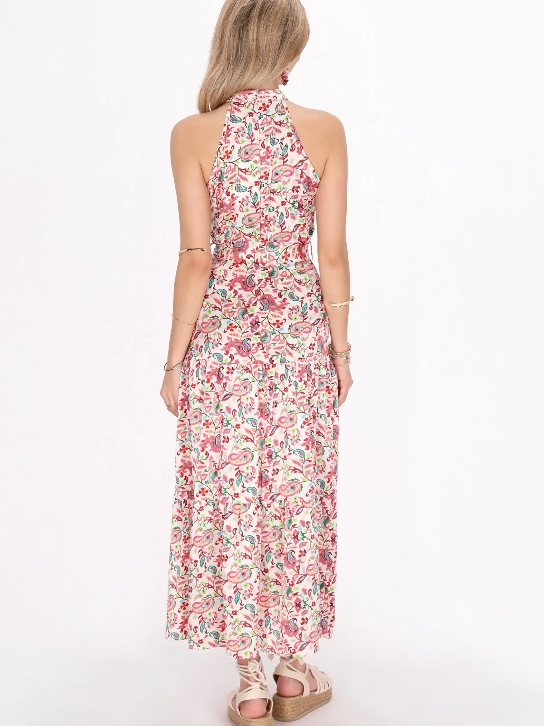 IZIA Damen Kleid in rot