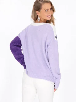 IZIA Damen Pullover in ecru