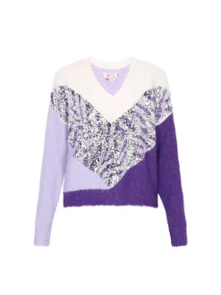 IZIA Damen Pullover in ecru