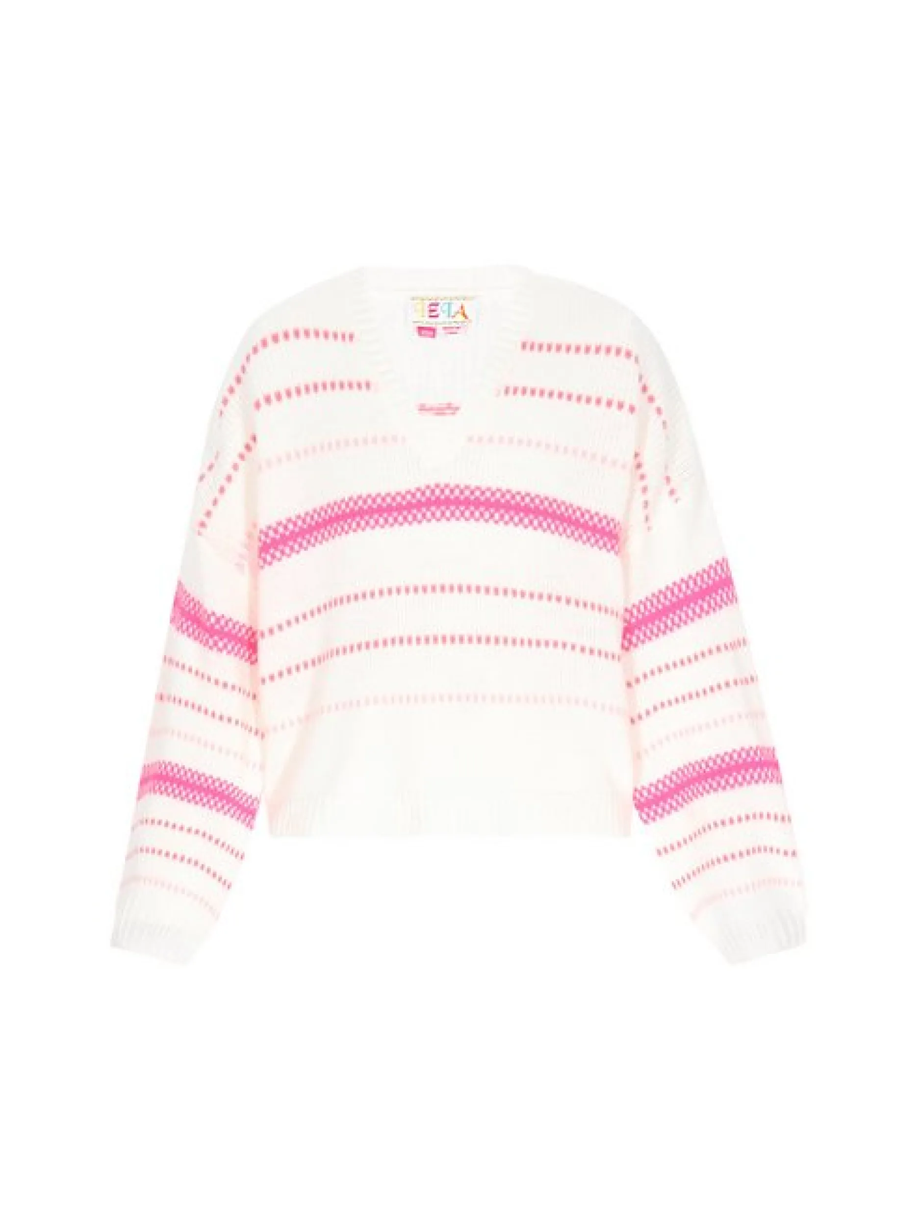 IZIA Damen Pullover in ecru