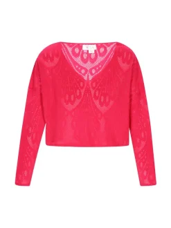 IZIA Damen Pullover in fuchsia