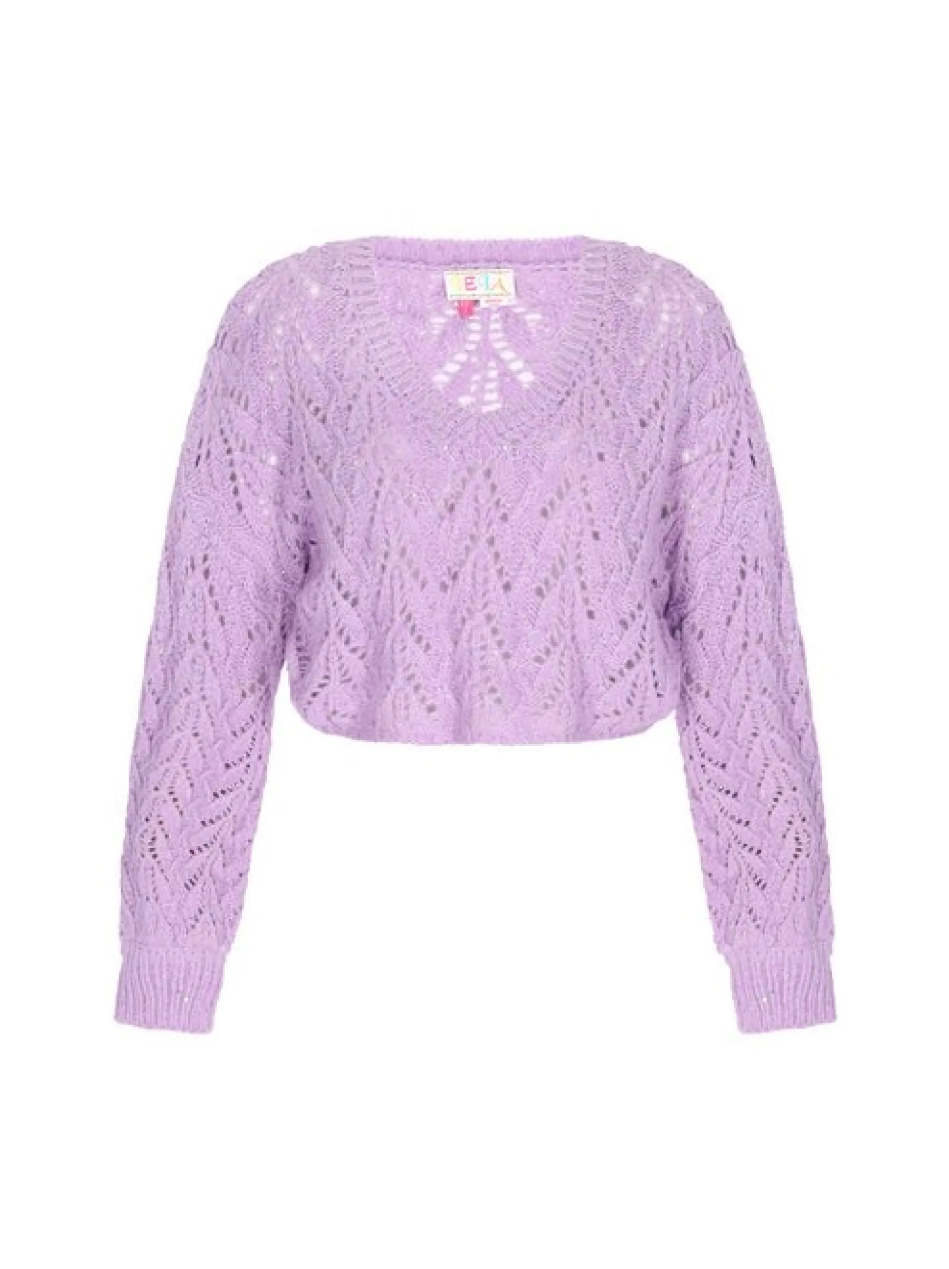 IZIA Damen Pullover in lila
