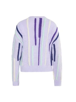 IZIA Damen Pullover in mehrfarbig - Ausschnitt: Rundhals