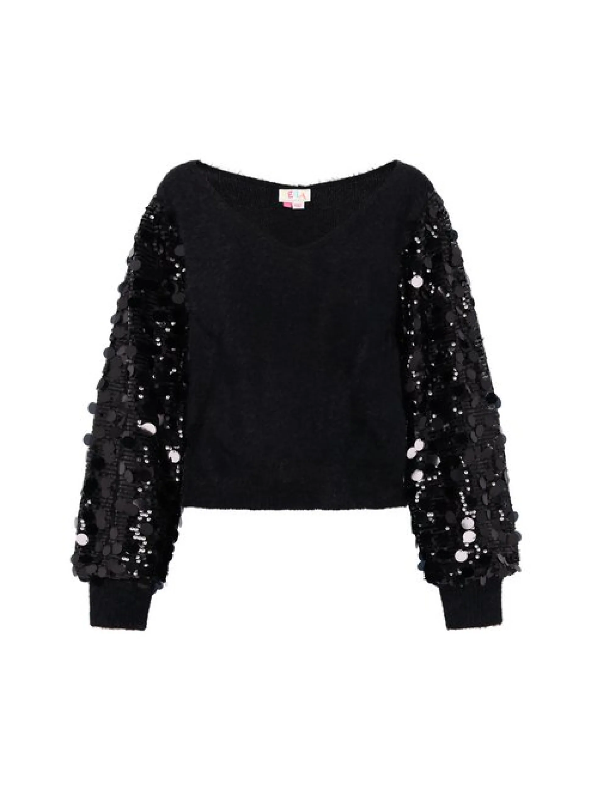IZIA Damen Pullover in schwarz