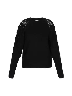 IZIA Damen Pullover in schwarz