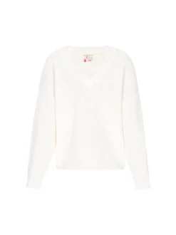 IZIA Damen Pullover in weiß